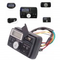 12V bluetooth Waterproof Anti-Theft Speaker Motorcycle Audio FM MP3 Sound Player System
