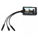 MT80 1080P Motorcycle DVR Driving Recorder Dashcam HD Front Rear Dash Front Rear Waterproof Camera