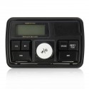 Motorcycle MP3 Player Handlebar Radio Stereo ATV Speaker Anti Theft Alarm
