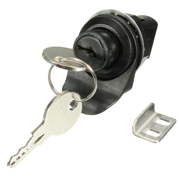 Push Button Latch with Key For Motorcycle Boat Door Gloveboxes Lock