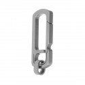 Titanium Keychain Corkscrew Carabiner Multifunction Key Ring Waist Hanging Backpack Spot