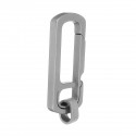 Titanium Keychain Corkscrew Carabiner Multifunction Key Ring Waist Hanging Backpack Spot