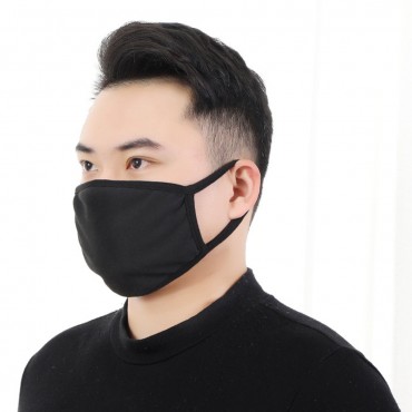 1PC Reusable Washable Cotton Face Mouth Mask Anti Pollution Anti-fog Anti-dust