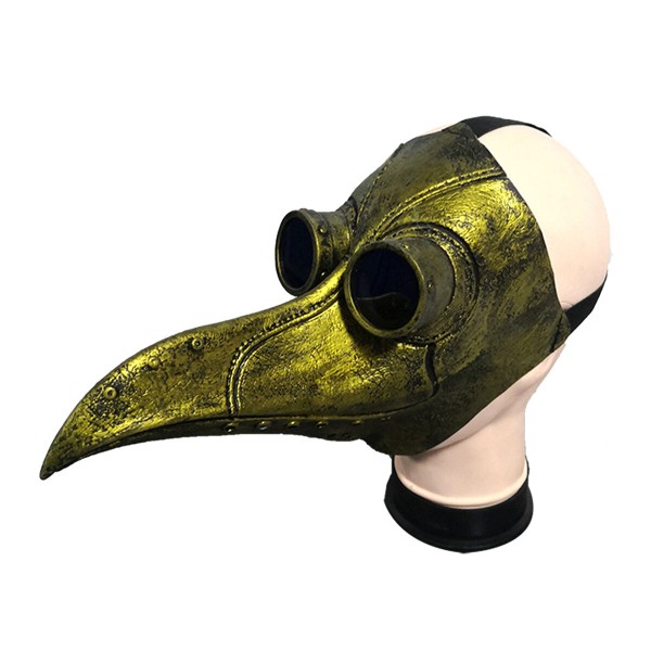 Halloween Cosplay Steampunk Plague Doctor Mask Bird Beak Props Retr Gothic Mask