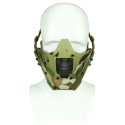 PDW Mesh Tactical Half Face Mask Iron Warrior Anti-shock Breathable Hunting