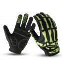 Motorcycle Full Finger Gloves Skeleton Bone Outdoor Sports Cycling Bike