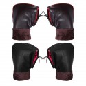 Motorcycle Handlebar Gloves Winter Riding Windproof Warm Velvet Leather Glove Grips