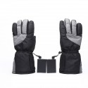 Touch Screen Electric Heated Gloves Warm Waterproof Ski Winter Warmer For Motorcycle Scooter Riding