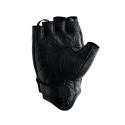 Motorcycle Riding Half Finger Gloves Breathable Leather Off-Road Racing Sport Fingerless With Holes