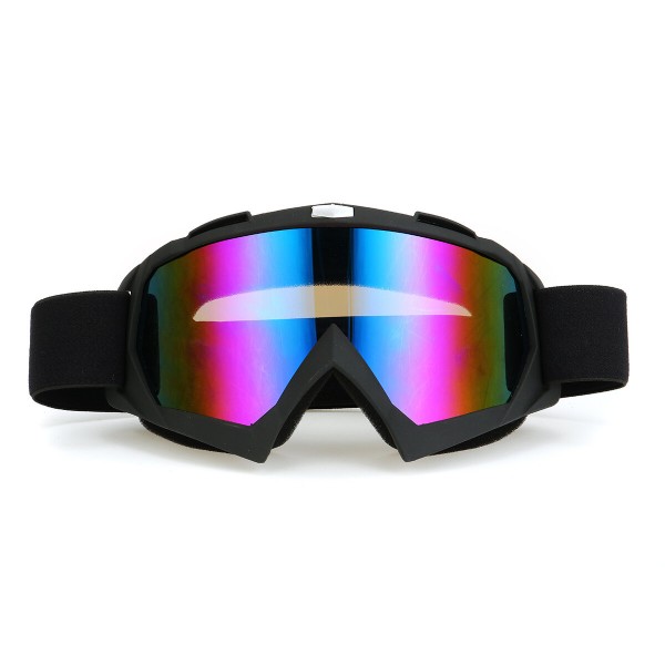 Motorcycle Anti fog Ski Goggles Snowboard Glasses Colorful Lens