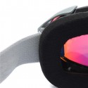 Motorcycle Professional Spherical Dual Red Lens Snowboard Ski Goggles Anti Fog UV Glasses