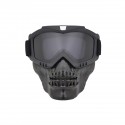 Reflective Motorcycle Glasses Face Cover Outdoor Sport Bike Shield Goggles