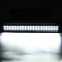 20 inch LED Light Bar + 4 inch LED Work Light + 23 inch Number Plate Frame + Wiring Mounting Bracket Screw Kits