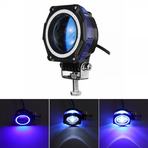 35W 3Inch LED Work Light Bar Pods Driving Fog Offroad Driving Blue