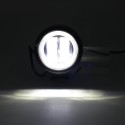 3inch 12/24V 6500K 20W Round LED Work Light Blue+White With Angel Eyes Lights Spot Fog light For Car Boat Motorcycle