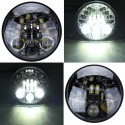 5.75 Inch 12V-24V 70W LED Headlights Hi/Lo Beam White Waterproof