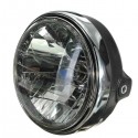 7inch 12V 35W H4 Motorcycle Headlight Bulb Rear Mount Headlamp