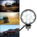 9V-85V 27W LED Work Light Waterproof Headlight White/ White Blue Light Round Fog Lamp Car Motorcycle