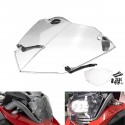 Front Headlight Guard Clear Cover Lens Protector For BMW R1200GS ADV WC 13-17