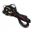 H4 12V 35W 3000h Motorcycle Elastic Xenon Lamp HeadLight Harness Wiring Controller