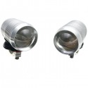 Pair 30W DC 12-60V Motorcycle Headlight U2 LED Driving Headlamp Fog Light + Switch High/Low Beam