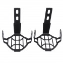 Pair Auxiliary Fog Light Frame Protector Guards Lamp Cover For BMW R1200GS F800GS Motorcyclce