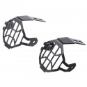 Pair Auxiliary Fog Light Frame Protector Guards Lamp Cover For BMW R1200GS F800GS Motorcyclce