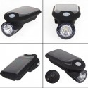 Real Time GPS Headlights USB Rechargeable Solar Power Energy LED Front Light Lamp For Motor Bike MTB Bicycle