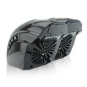 Waterproof Motorcycle Electrombile bluetooth Speaker With FM Function Light Effect Audio Radio