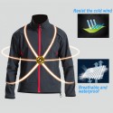 Racing Winter Fleece Thermal Warm 3-layers Motorcycle Jacket Windproof