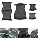 S/M/L/XL 3D Honeycomb Universal Motorcycle Cool Seat Cover Mesh Cushion Breathable Pad