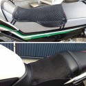 S/M/L/XL 3D Honeycomb Universal Motorcycle Cool Seat Cover Mesh Cushion Breathable Pad