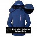 Smart USB Electric Washable Heating Coats Hoodie Jacket Winter Warm Coat