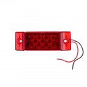 12V 24V LED Trailer Rear Tail Side Marker Lamp Light Car Truck Red/Yellow Universal