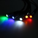 12V 8mm LED Indicator Lamp Light Bulb Dash Warning Panel Car Truck Boat