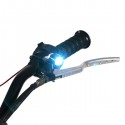 12V DC 6W Waterproof LED Light Motorcycle Scooter Bicycle Rear View Mirror Lamp Handlebar