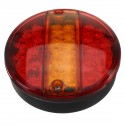 12V Led Tail Light Hamburger Rear Lamp Stop Indicator Brake 4 Function