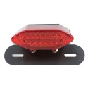 12V Motorcycle Integrated Brake Tail Light & Turn Signals License Plate Light