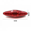 12V Motorcycle Retro Brake Light Plate Tail Lights For Harley Cruise Prince