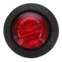 12V/24V Mini Round LED Bullet Button Side Marker Lights Metal