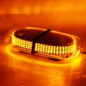 240 LED Amber Warning Strobe Lights Recovery Car Flashing Magnetic Beacon Light