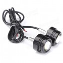 2pcs 12V 3W Motorcycle LED Daylight Daytime Running Fog Lamp