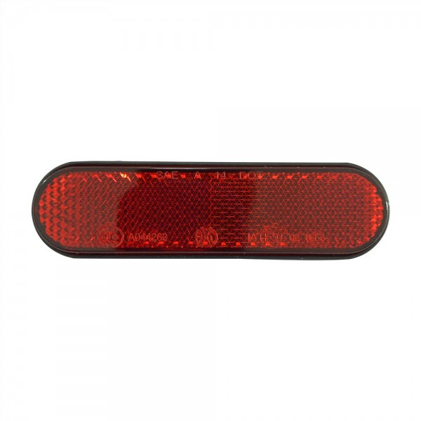 2pcs 12V LED Side Reflector Rear Brake Light Motorcycle Scooter Trailer Universal