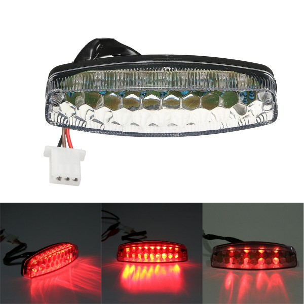 2pcs LED Rear Tail Brake Light For 50cc 70cc 110cc 125cc ATV Quad Kart TaoTao Sunl Chinese