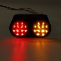 4V LED Indicator Stop Rear Tail Lights Iron Bracket For Boat/Cars/Trucks/Trailers