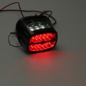 Black Smoke LED Motorcycle Tail Brake Light For Davidson Electra Street Glide