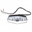 DC12V Red LED Universal Motorcycle ATV Dirt Bike Brake Stop Running Tail Light Without Bracket