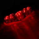 DC12V Red LED Universal Motorcycle ATV Dirt Bike Brake Stop Running Tail Light Without Bracket