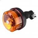 E9 + Flashing LED Beacon Flexble Din Pole Tractor Warning Light 12-24V