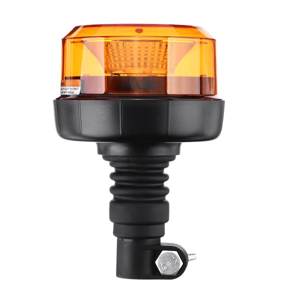 E9 + Flashing LED Beacon Flexble Din Pole Tractor Warning Light 12-24V